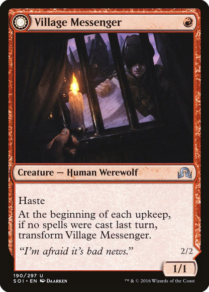 Village Messenger (190) - Shadows over Innistrad