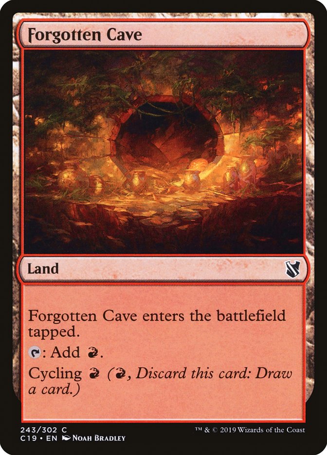 Forgotten Cave [Commander 2019] | Silver Goblin