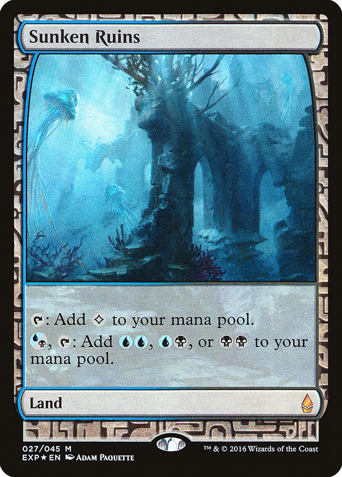 Sunken Ruins [Zendikar Expeditions] | Silver Goblin