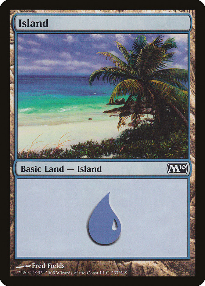 Island (237) [Magic 2010] | Silver Goblin