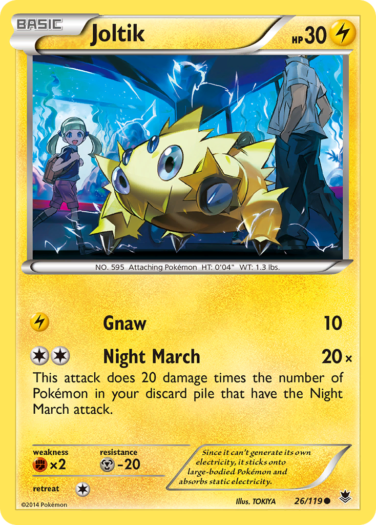 Joltik (26/119) [XY: Phantom Forces] | Silver Goblin