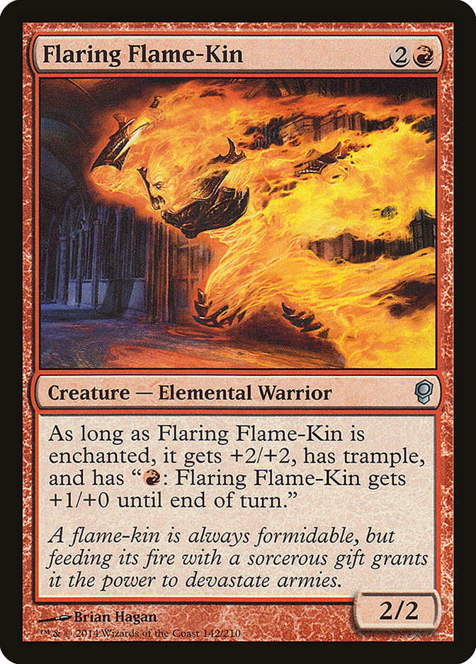 Flaring Flame-Kin [Conspiracy] | Silver Goblin