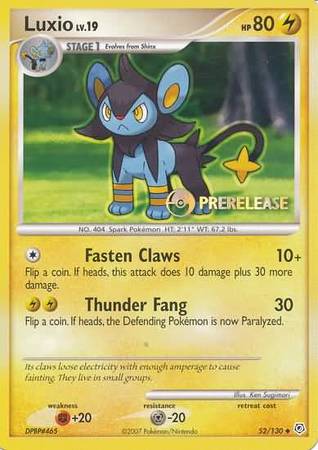 Luxio (52/130) (Prerelease Promo) [Nintendo: Black Star Promos] | Silver Goblin