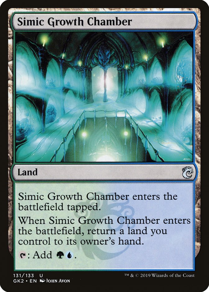 Simic Growth Chamber [Ravnica Allegiance Guild Kit] | Silver Goblin