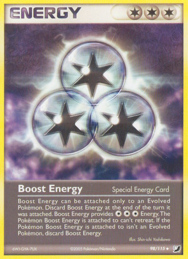 Boost Energy (98/115) [EX: Unseen Forces] | Silver Goblin
