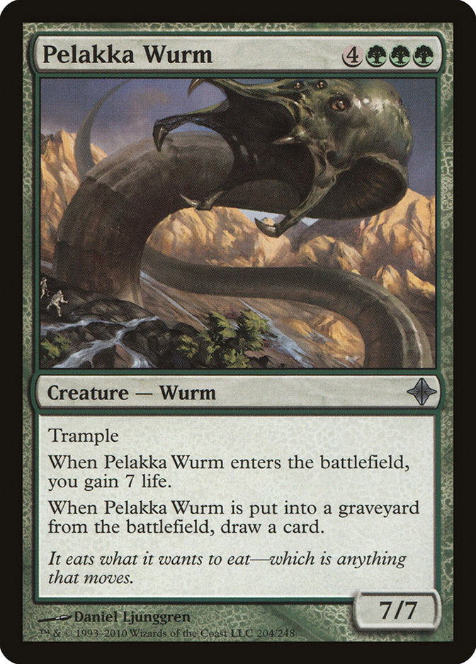 Pelakka Wurm [Rise of the Eldrazi] | Silver Goblin