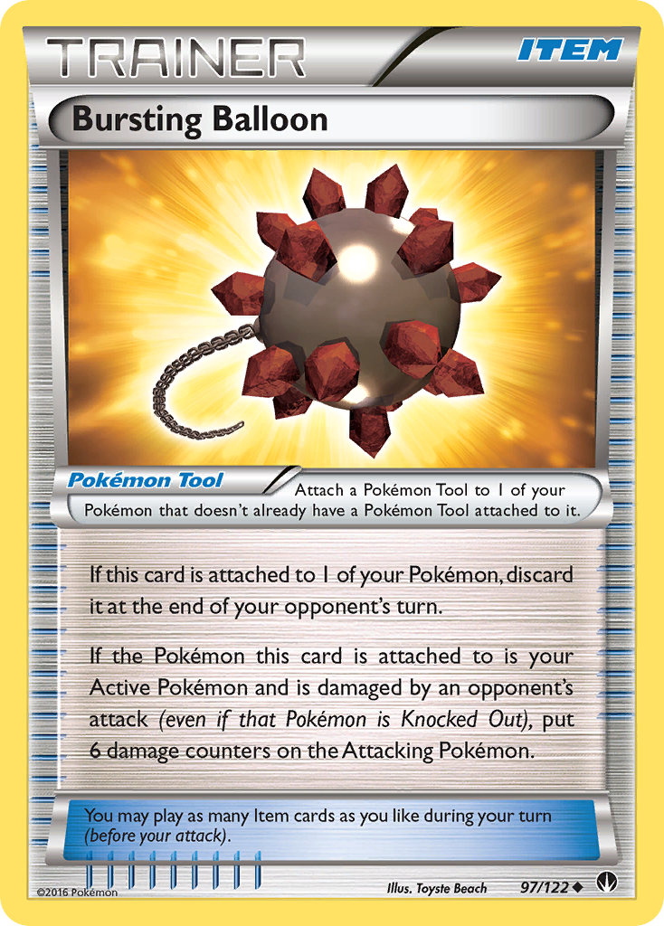 Bursting Balloon (97/122) [XY: BREAKpoint] | Silver Goblin