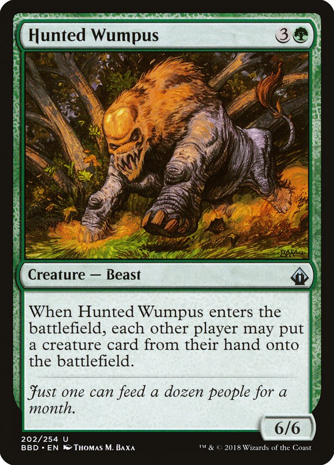 Hunted Wumpus [Battlebond] | Silver Goblin