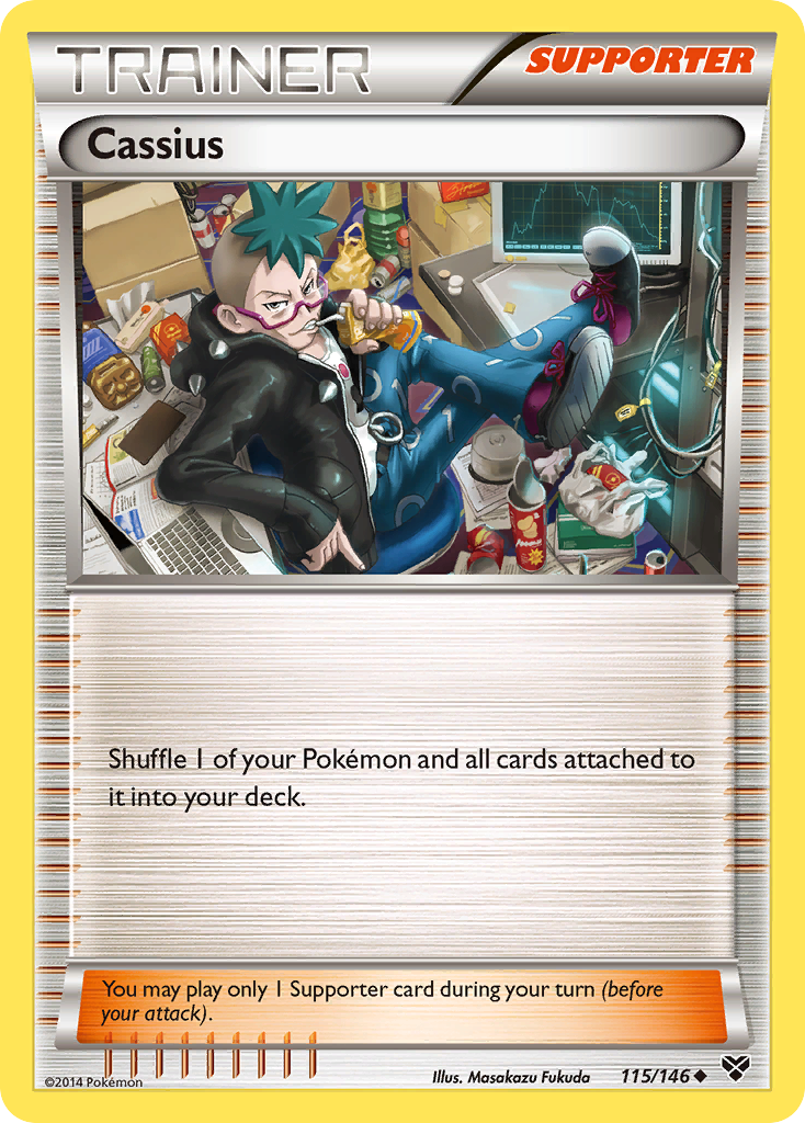 Cassius (115/146) [XY: Base Set] | Silver Goblin