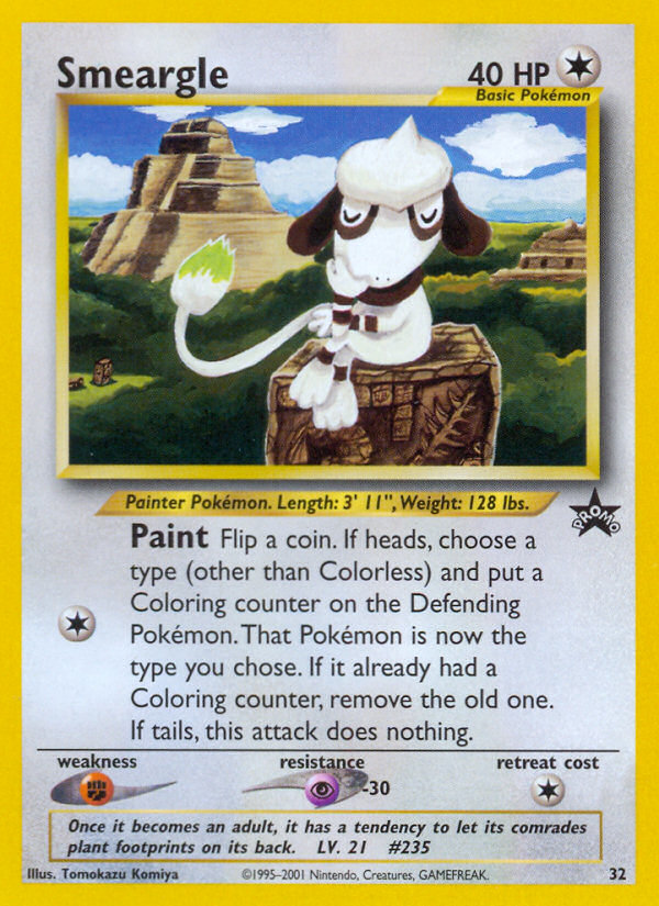 Smeargle (32) [Wizards of the Coast: Black Star Promos] | Silver Goblin