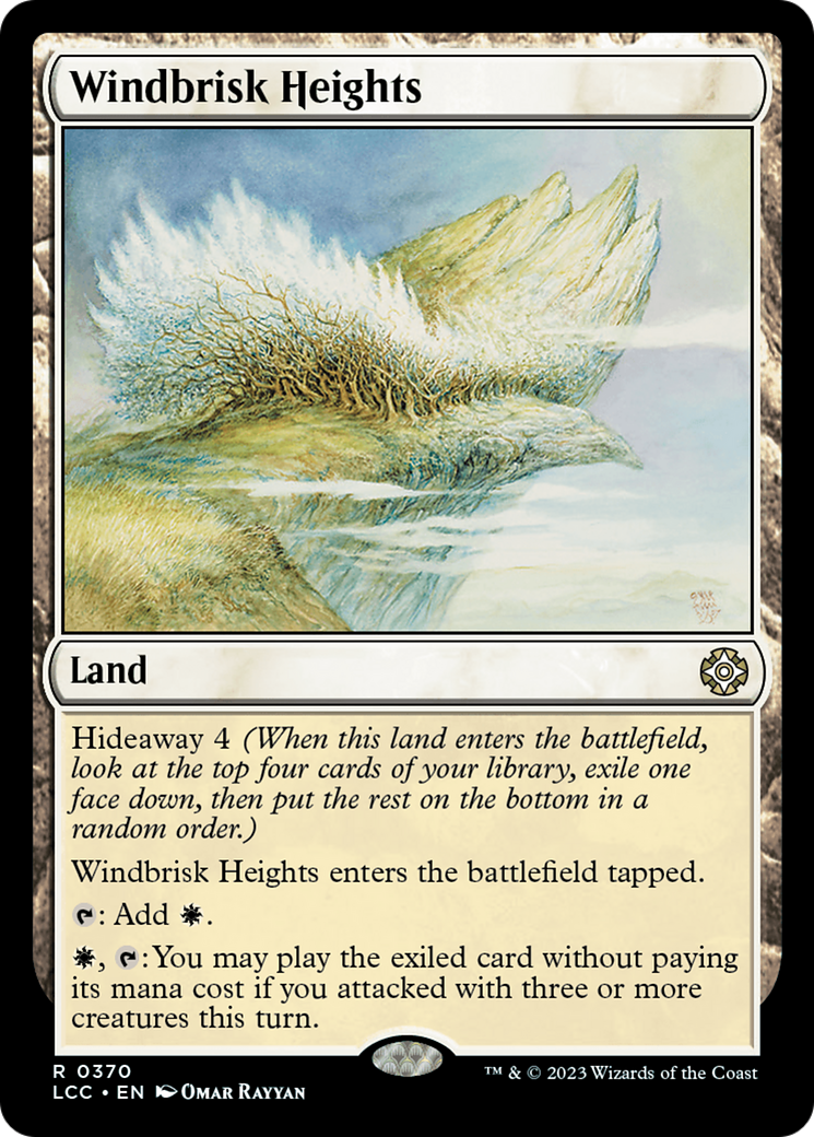 Windbrisk Heights [The Lost Caverns of Ixalan Commander] | Silver Goblin