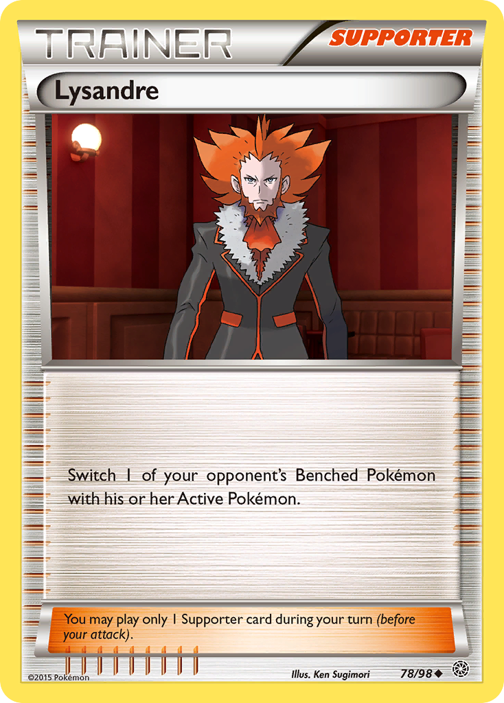 Lysandre (78/98) [XY: Ancient Origins] | Silver Goblin