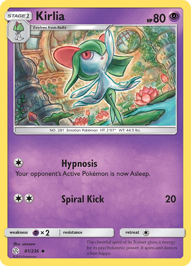 Kirlia (81/236) [Sun & Moon: Cosmic Eclipse] | Silver Goblin