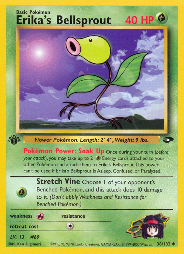 Erika's Bellsprout (38/132) [Gym Challenge 1st Edition] | Silver Goblin