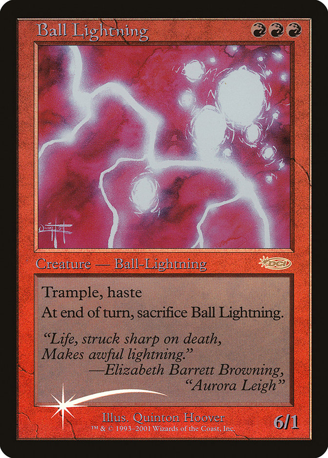 Ball Lightning [Judge Gift Cards 2001] | Silver Goblin