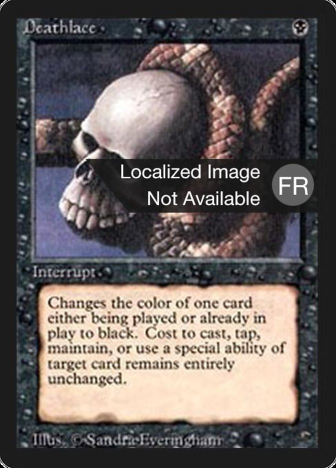 Deathlace [Foreign Black Border] | Silver Goblin