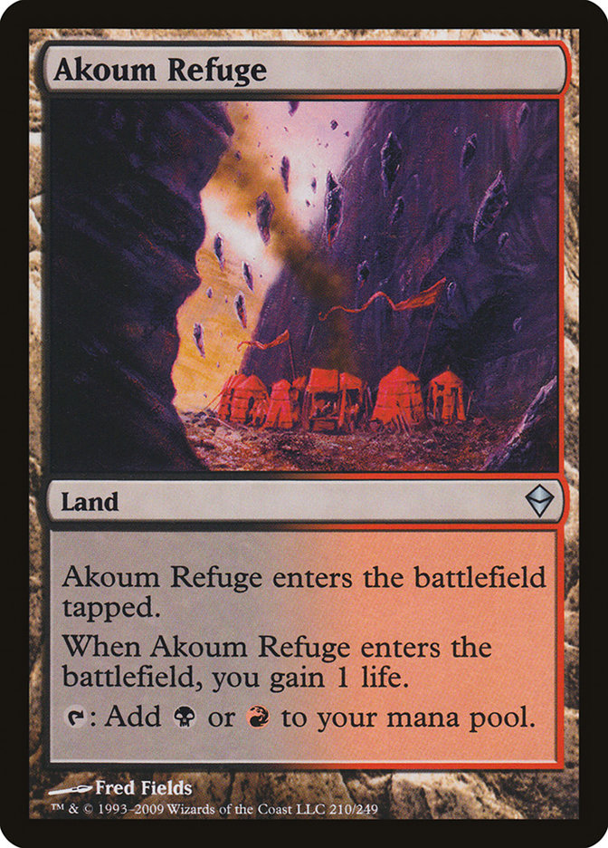 Akoum Refuge [Zendikar] | Silver Goblin