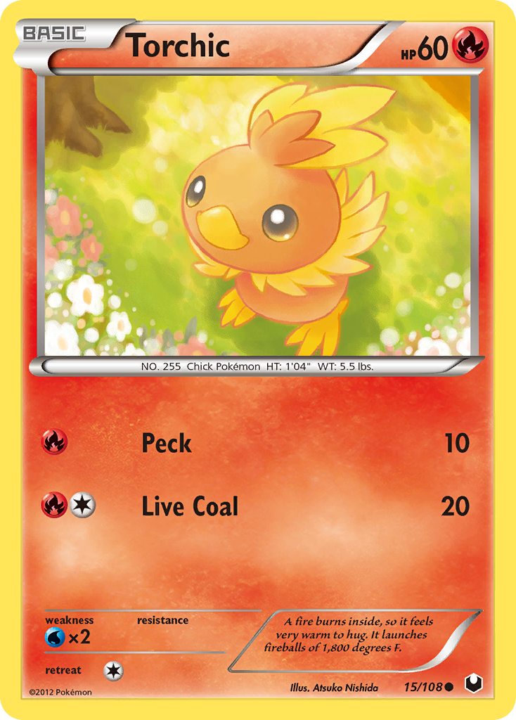 Torchic (15/108) [Black & White: Dark Explorers] | Silver Goblin