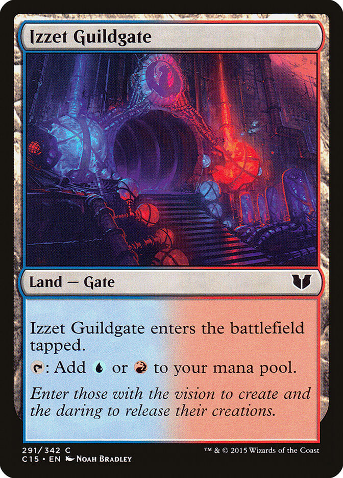 Izzet Guildgate [Commander 2015] | Silver Goblin