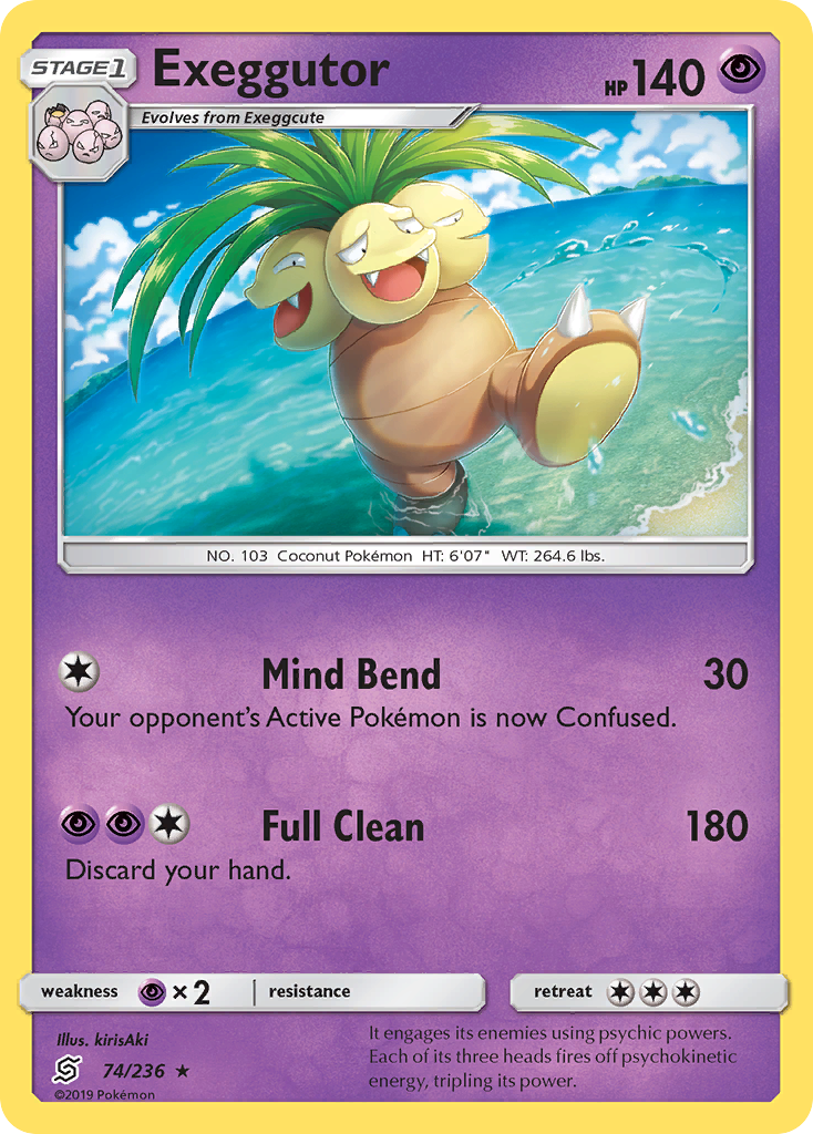 Exeggutor (74/236) [Sun & Moon: Unified Minds] | Silver Goblin