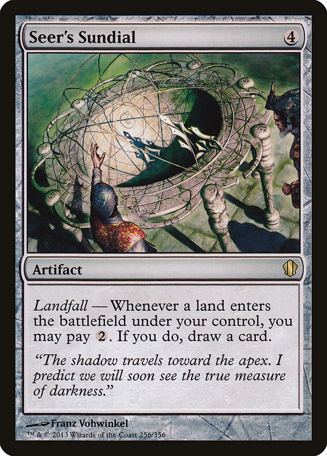 Seer's Sundial [Commander 2013] | Silver Goblin