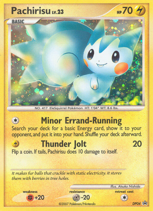 Pachirisu (DP04) [Diamond & Pearl: Black Star Promos] | Silver Goblin