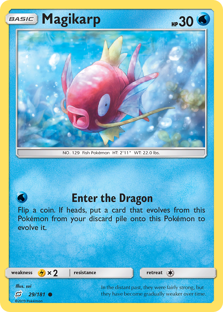 Magikarp (29/181) [Sun & Moon: Team Up] | Silver Goblin