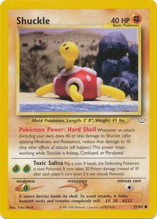 Shuckle (51/64) [Neo Revelation Unlimited] | Silver Goblin