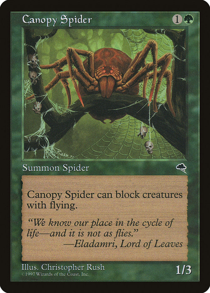 Canopy Spider [Tempest] | Silver Goblin