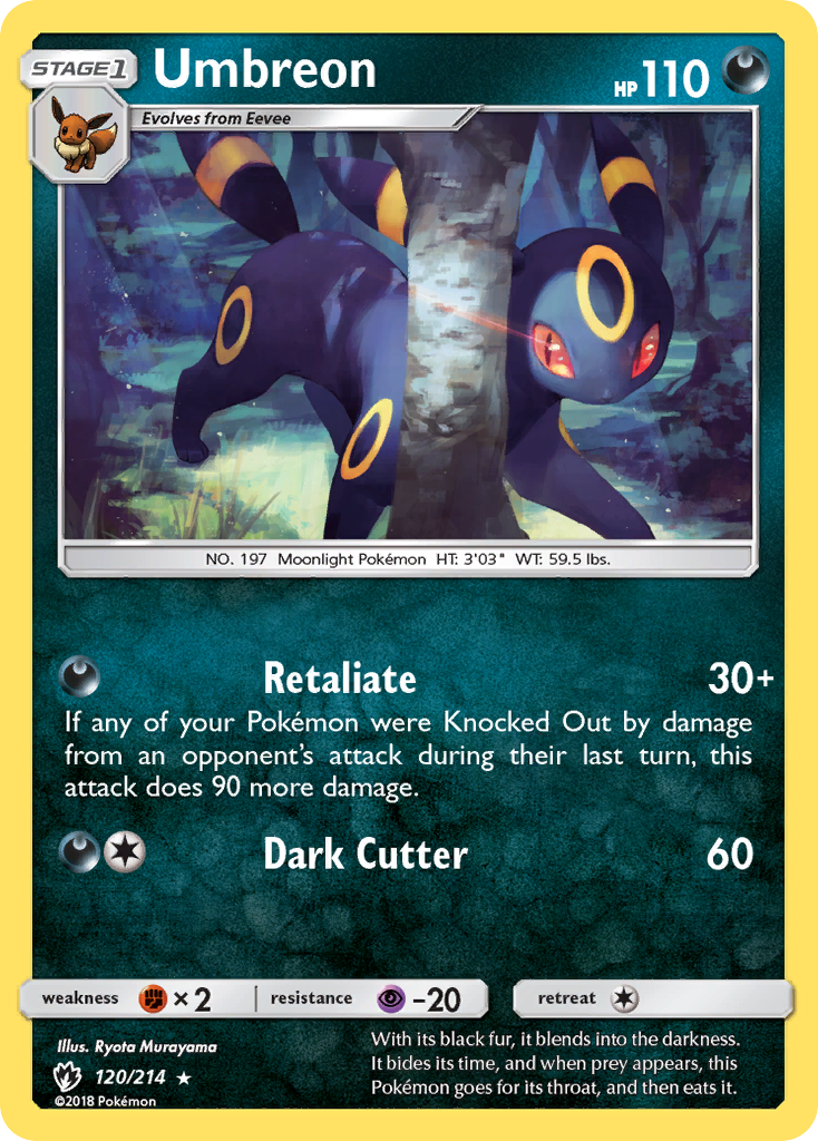 Umbreon (120/214) [Sun & Moon: Lost Thunder] | Silver Goblin