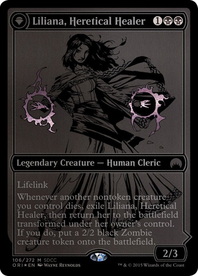 Liliana, Heretical Healer (SDCC 2015 Exclusive) (106) Foil - San Diego Comic-Con 2015