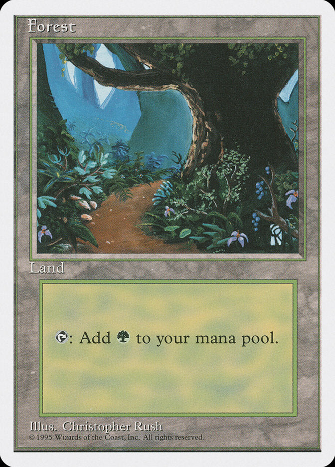 Forest (Flower Path) [Fourth Edition] | Silver Goblin