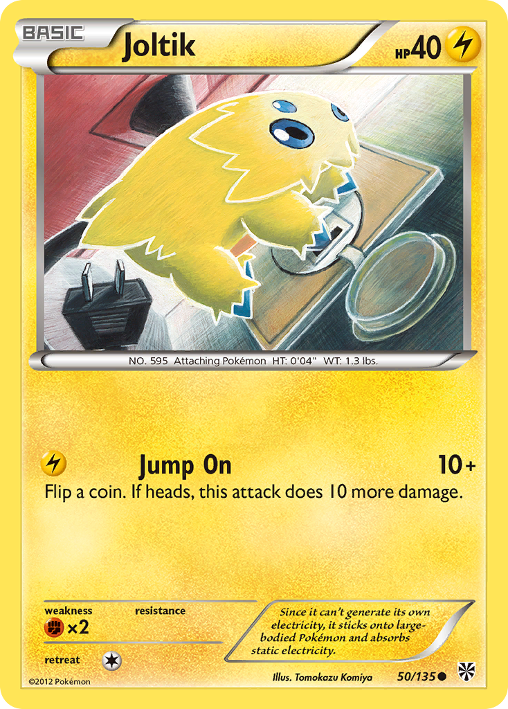 Joltik (50/135) [Black & White: Plasma Storm] | Silver Goblin