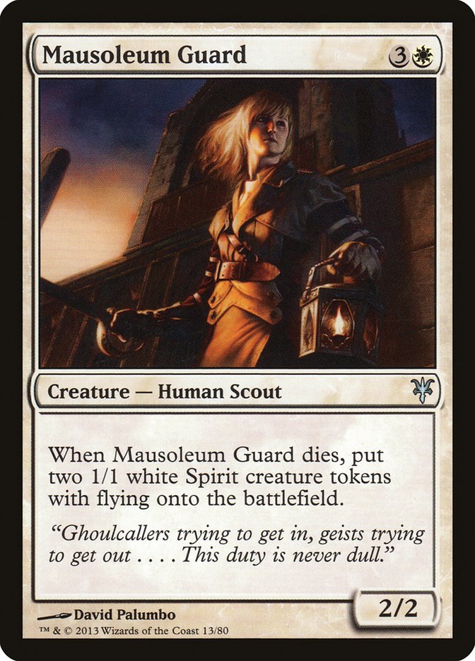 Mausoleum Guard (013) - Duel Decks: Sorin vs. Tibalt