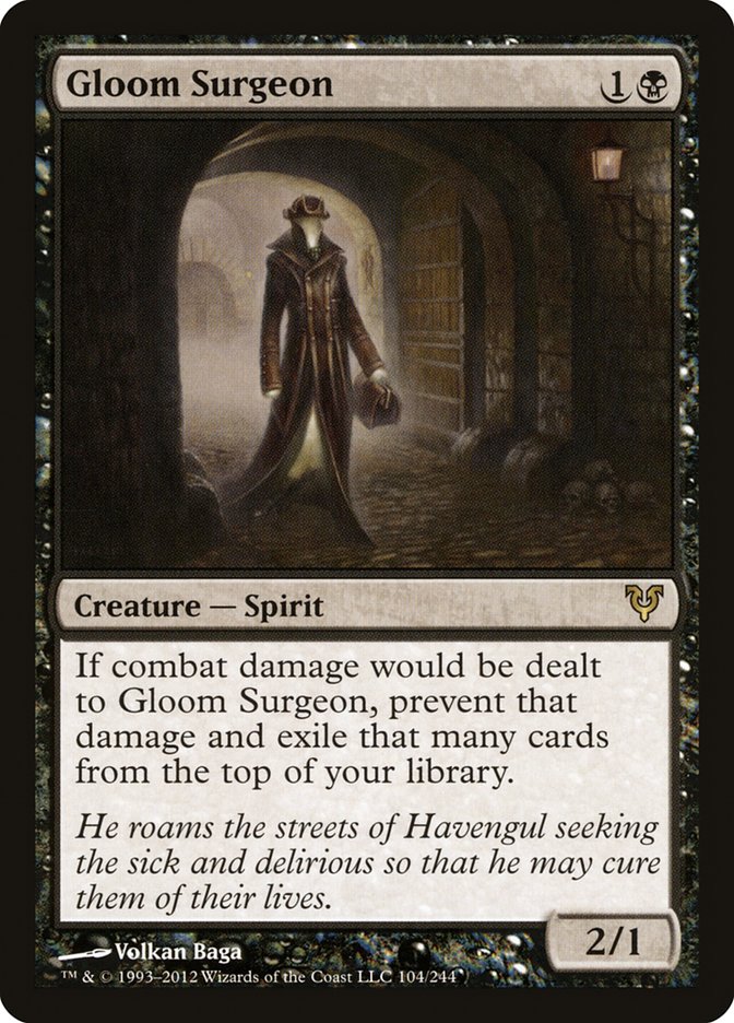 Gloom Surgeon [Avacyn Restored] | Silver Goblin