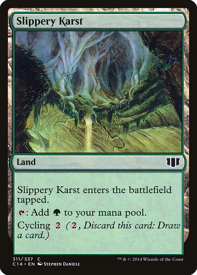 Slippery Karst [Commander 2014] | Silver Goblin