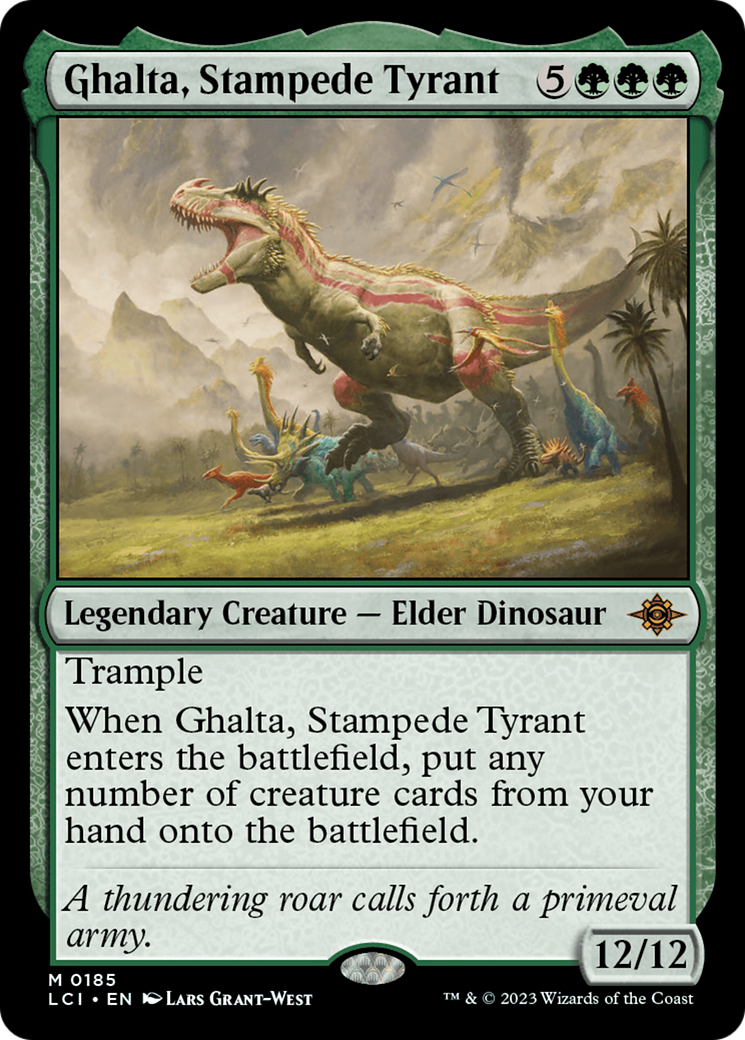 Ghalta, Stampede Tyrant [The Lost Caverns of Ixalan] | Silver Goblin