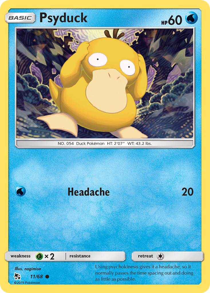 Psyduck (11/68) [Sun & Moon: Hidden Fates] | Silver Goblin