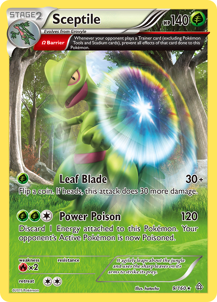 Sceptile (9/160) [XY: Primal Clash] | Silver Goblin