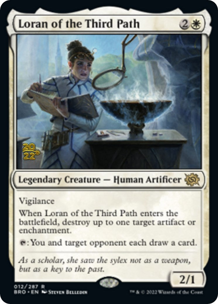 Loran of the Third Path [The Brothers' War Prerelease Promos] | Silver Goblin