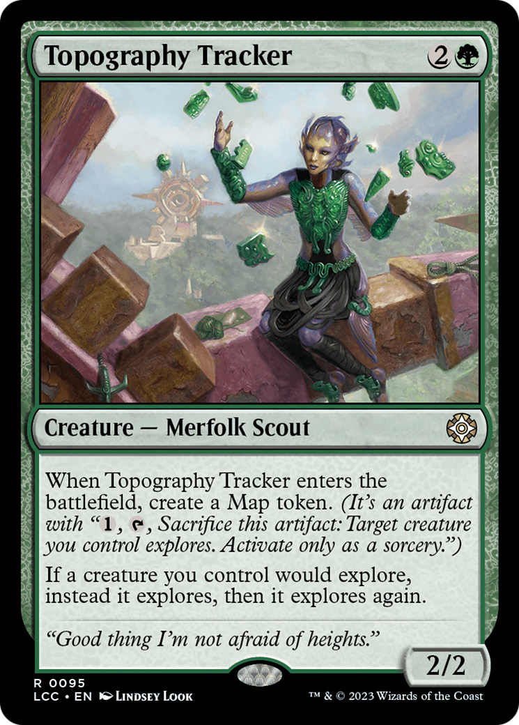 Topography Tracker [The Lost Caverns of Ixalan Commander] | Silver Goblin
