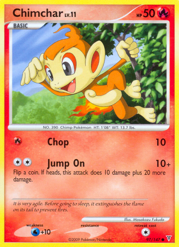 Chimchar (97/147) [Platinum: Supreme Victors] | Silver Goblin