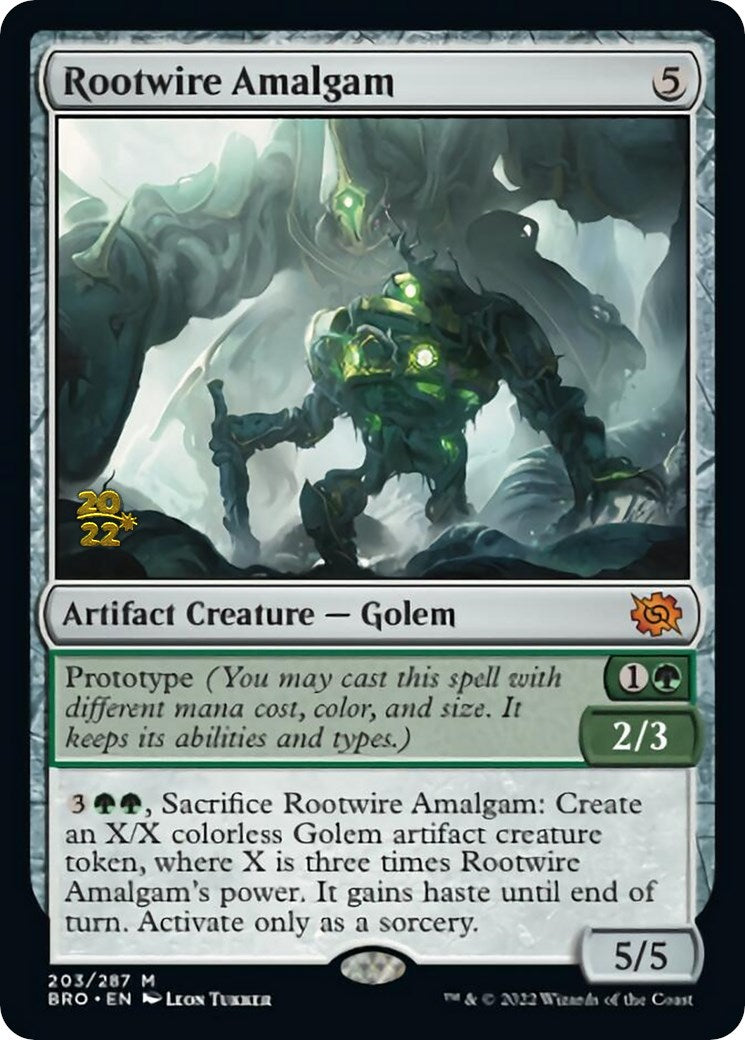 Rootwire Amalgam [The Brothers' War Prerelease Promos] | Silver Goblin