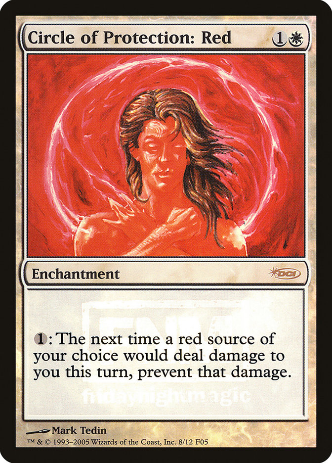 Circle of Protection: Red [Friday Night Magic 2005] | Silver Goblin