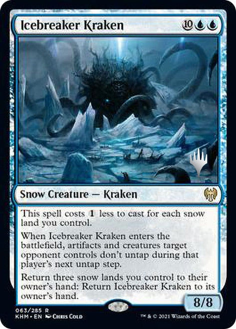 Icebreaker Kraken (Promo Pack) [Kaldheim Promos] | Silver Goblin