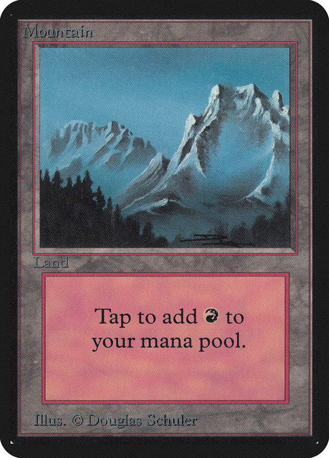 Mountain (293) [Alpha Edition] | Silver Goblin