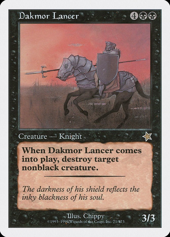 Dakmor Lancer [Starter 1999] | Silver Goblin