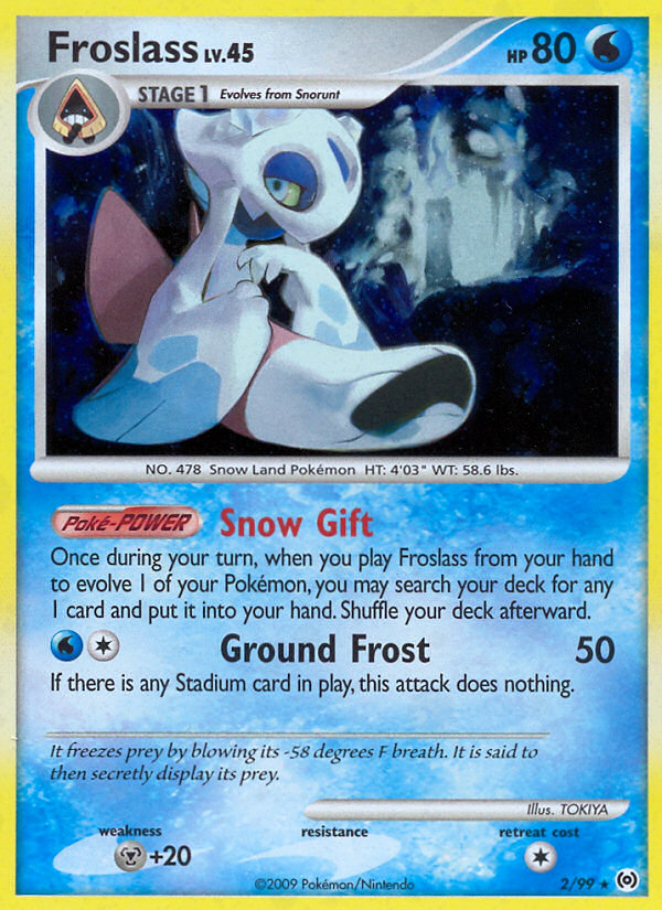 Froslass (2/99) [Platinum: Arceus] | Silver Goblin