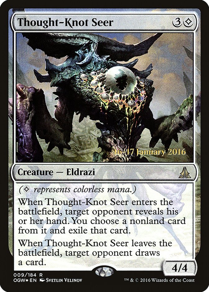 Thought-Knot Seer [Oath of the Gatewatch Prerelease Promos] | Silver Goblin