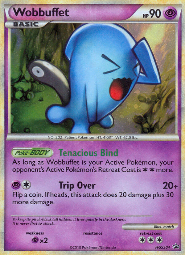 Wobbuffet (HGSS04) [HeartGold & SoulSilver: Black Star Promos] | Silver Goblin